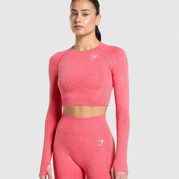 Gymshark Seamless 2.0 Crop Top - Picture 1 of 14